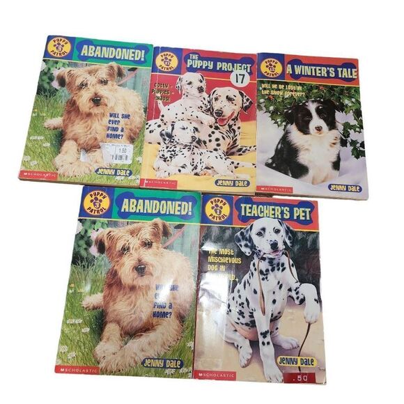 Puppy Patrol Vintage Book Lot - Picture 1 of 5